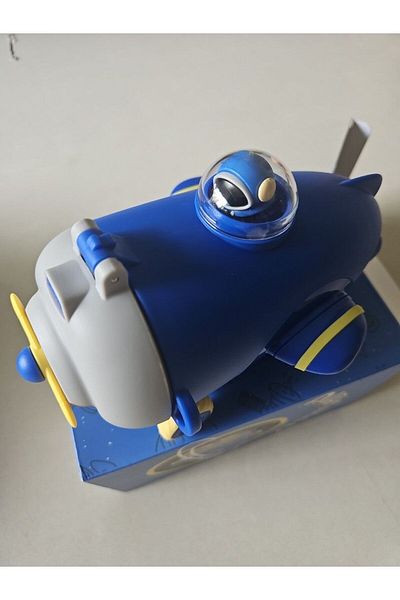 ACTIVEHOME - Children's Water Bottle Air Ship Space Vehicle Themed Water Bottle Daily
