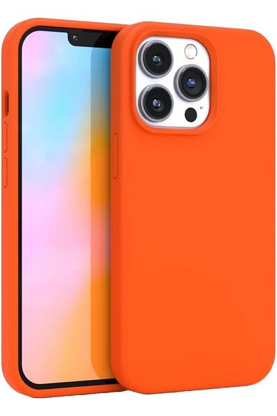 Generic Silicone Case Cover Compatible with iPhone 13 pro , Ultra Slim Fit with Full Body Protection
