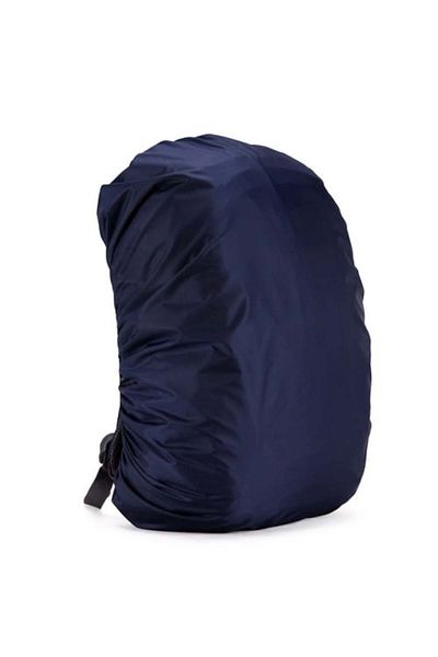 TECOS Husa impermeabilă pentru rucsac de drumeție, Tecos, 35 L, foarte ușoară, albastra