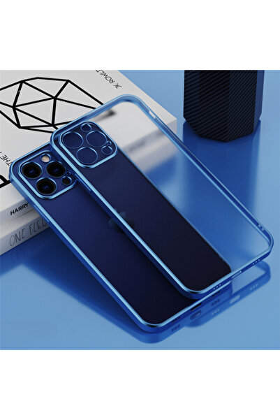 REDz Accessories Husă completă, compatibilă cu iPhone 12 Pro, margini colorat...