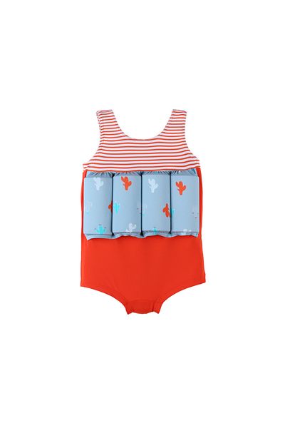 Archimede Floating Swimsuit Cactus Boys, A311531 (as8, Age, 4_Years, Regular) Red