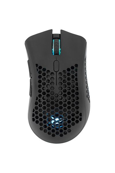 WHITE Mouse Gaming Wireless White Shark LIONEL