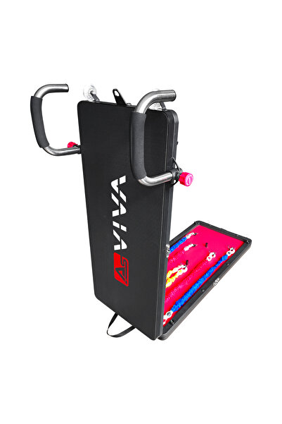 AsVIVA FB1 Çok Fonksiyonlu Egzersiz Aleti, Pilates Reformer, Direnç Bantlı, E...