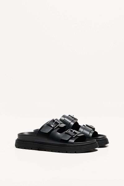 Bershka Buckled sandals