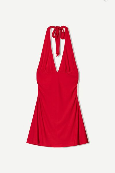 Bershka Halter mini dress