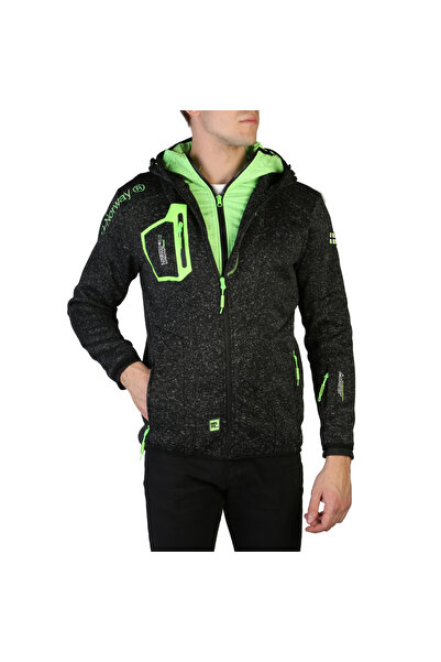 Geographical Norway Hanorac barbati Norvegia geografică Usidor_man Negru 2XL ...