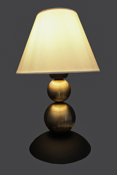 Fer Avize Nesrin Table Lamp Modern Design Wired Lampshade Night Light with Fabric Hat
