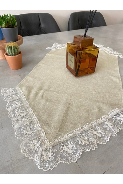 La MatildaLingerie DEKORATİF MİNT YEŞİLİ RUNNER