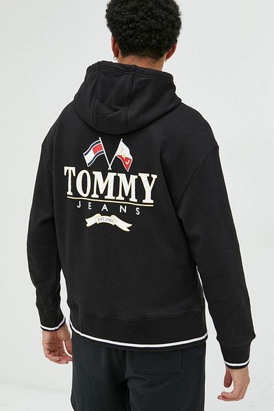 Tommy Jeans Hanorac barbati Tommy Jeans DM0DM15023 Negru L INTL
