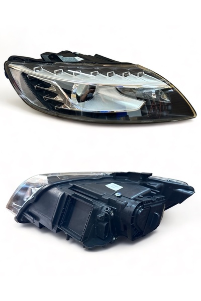 Genel Markalar Audi Q7 Komple Far Sağ Motorlu Xenon Bi Function Drl Led D3s 0...
