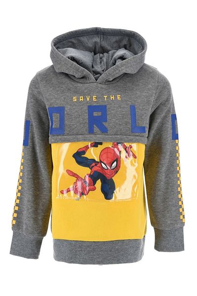 Marvel Hanorac maneci lungi Spiderman Gri 128 CM
