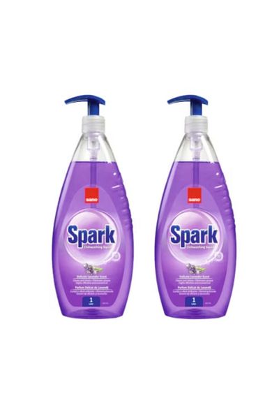 Sano Pachet 2 X Detergent Vase Spark Lavanda, 1l
