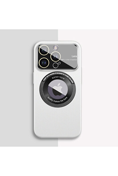 REDz Accessories Husă cu decupaj pentru logo, protecție pentru cameră, Magsaf...