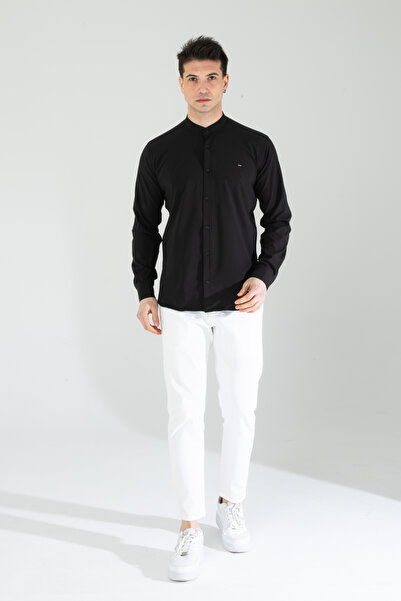 Artı1 Summer Slim Fit Judge Collar Men's Shirt