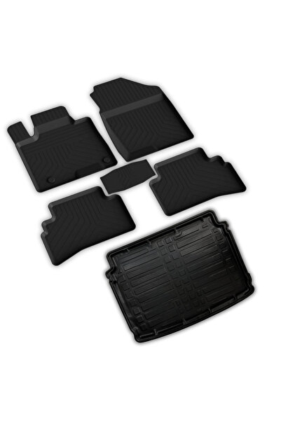 ferrous autoaccessories Hyundai Bayon Ferrous 4D Paspas ve 3D Bagaj Havuzu 20...