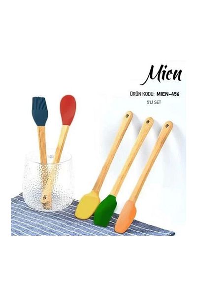 MİEN Mien Men456 Silicone Spatula Set 5 Li