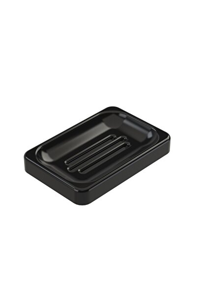 EOCRAFT Kompozit Granit Katı Sabunluk Siyah