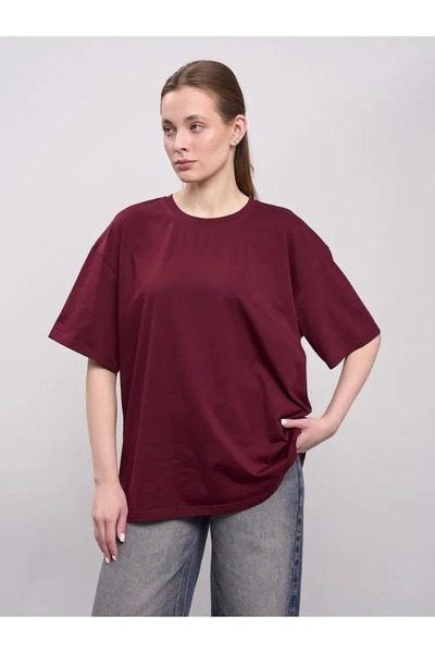 PENTHİLUS T-Shirt with Print Angel Wings Short Sleeve and Round Neck