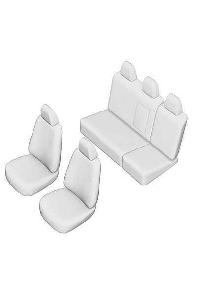 Umbrella SET HUSE SCAUN UMBRELLA PENTRU SEAT CORDOBA 2003-2009 (BANCHETA FRACTIONATA)