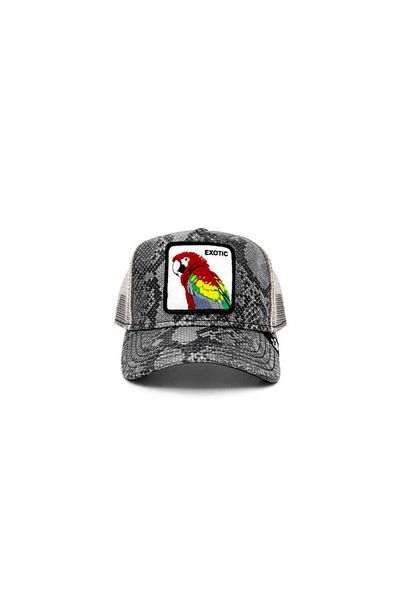 Goorin Bros مارغريتافيل (مع شكل الببغاء) قبعة جلدية 101-0868
