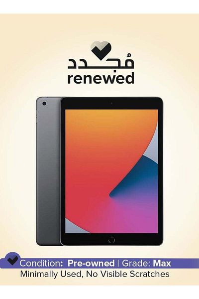 Apple مُجدَّد - آيباد 5 (2017) 9.7 بوصة، 2 جيجابايت رام، 128 جيجابايت، واي فاي