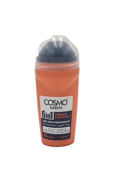 Cosmo Men's Deodorant 6-in-1 Fresh Endurance by Cosmo, 50 ml