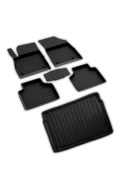 ferrous autoaccessories Opel Crossland X Ferrous 4D Paspas ve ÜST Kademe İçin...