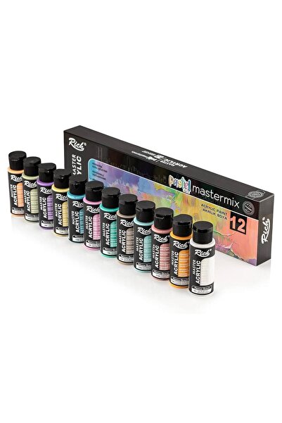 tuvval RİCH MASTERMİX PASTEL 60 CC 12 Lİ SET