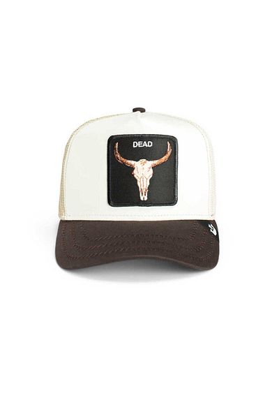Goorin Bros . The Dead Skull (Buffalo Head Skeleton Figured) Hat 101-1664