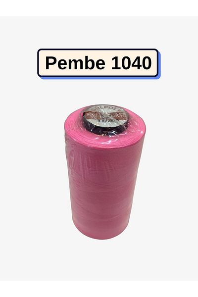 Yiğit Kumaş Pink Sewing Thread Number 120 Polyester Code:1040