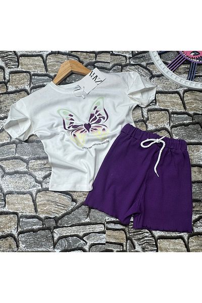 Yusuf Kids Girl's shorts suit