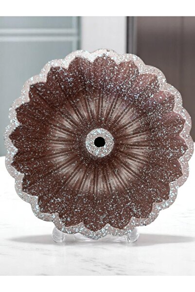 Alkar قالب كيك دائري 28 سم لون ذهبي وردي