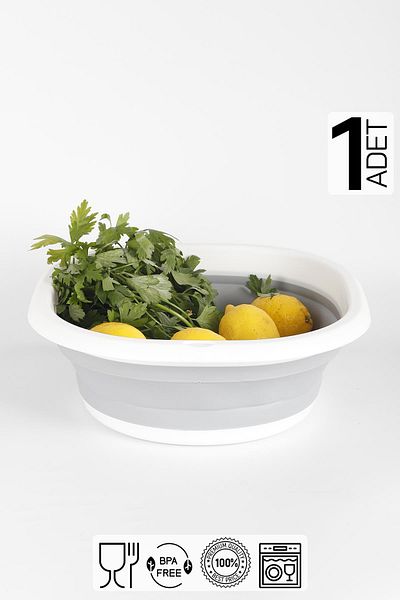 HOMENIVA Folding Basin Basin Accordion Collapsible Basin