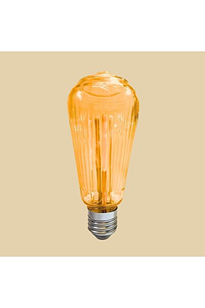 LEDX ST-64 Rustik Star Desenli Ampül