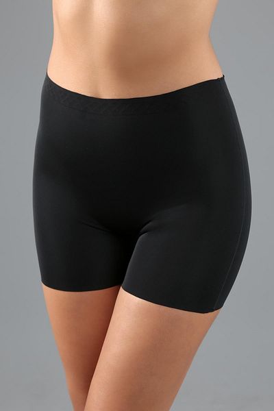 C&City Rutschfeste Taillen-Lasershorts C19205 Schwarz