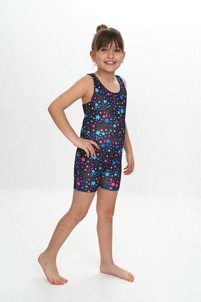 MODANINO Girl's Swim Shorts One Piece Jumpsuit Swimsuit Set 5-16 Years 12231