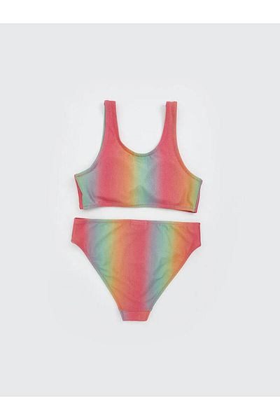 LC Waikiki LCW Kids Mixed Quick Dry UV Προστασία για κορίτσια μπικίνι