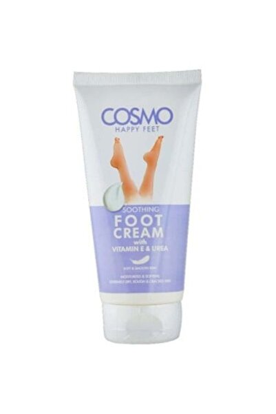 Cosmo كريم هابي فيت للقدمين مع فيتامين إي واليوريا من كوزمو، 150 مل