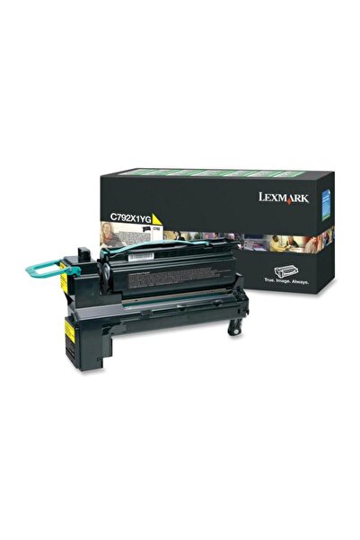 Lexmark Cartuș de toner galben C792X1YG, 20.000 de pagini, pentru seria C792