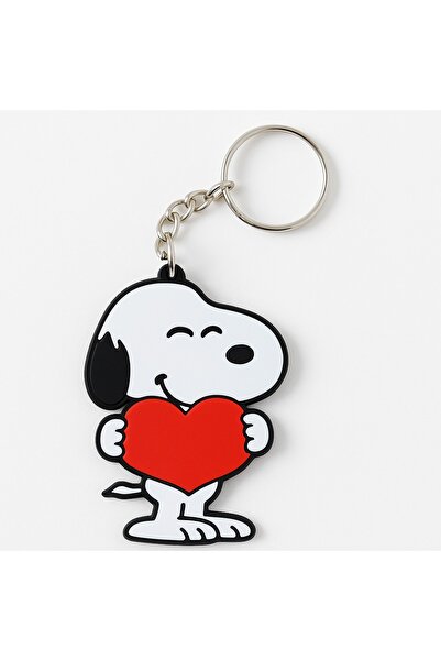 SNOOPY Cute Snoopy Heart Keychain / Bag Ornament