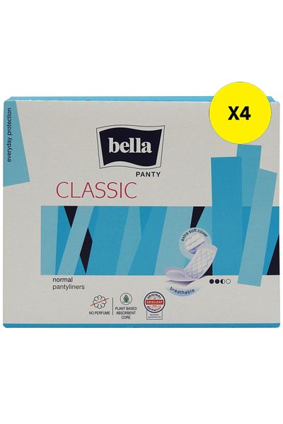 Bella X4-BELLA DAILY ABSORBANTS 60PCS PANTY CLASSIC