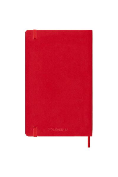 Moleskine Copertă moale 13x21 Caiet roșu (Fără linii)