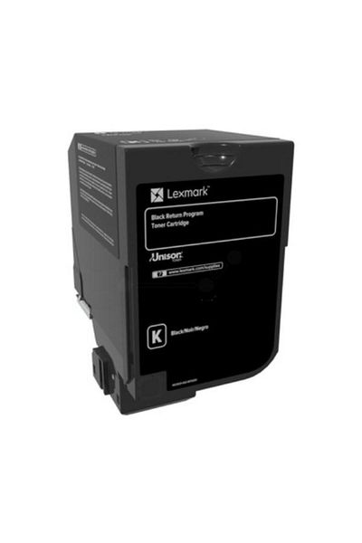 Lexmark 74C2HKE TONER CARTRIDGE BLACK