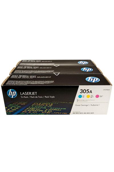 HP Toner HP CF370AM, pachet triplu color, C