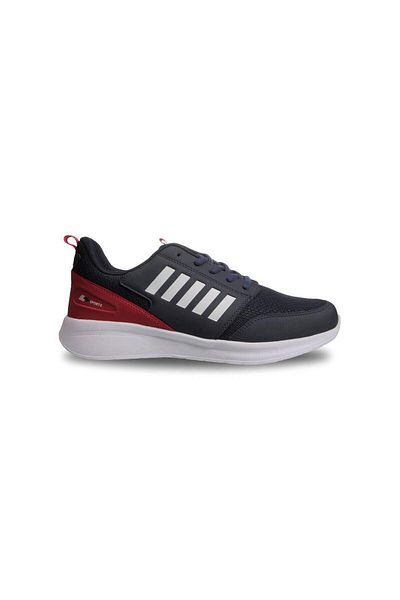 M.P. Comfort Sole Daily Lace-Up Running and Training Shoes Navy Blue