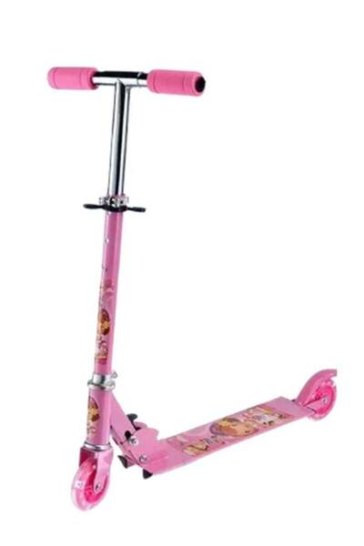 REXA R Children's Scooter 2 Wheels Adjustable Height Cute Cartoon Cartoon Sco...