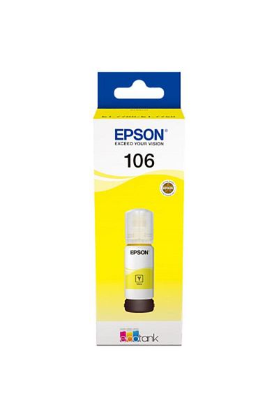 EPSON EPSON 106 ECOTANK YELLOW INK BOTTLE