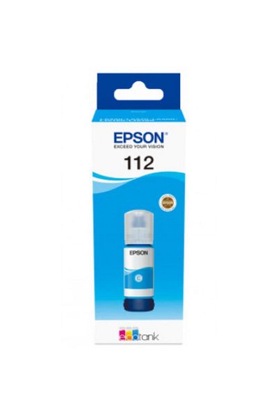 EPSON EPSON 112 PIGMENT CYAN INK BOTTLE