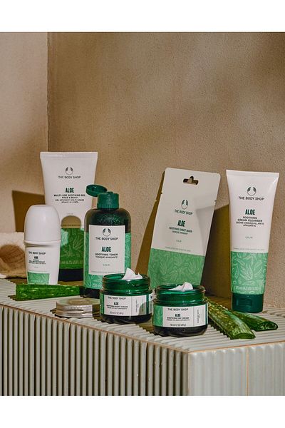 THE BODY SHOP SOOTHING NIGHT CREAM FOR SKIN ALOE 50 ML