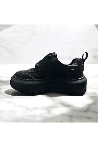 Lufian Daily Comfort Sole Thick Sole Sneaker Women's Shoes Black